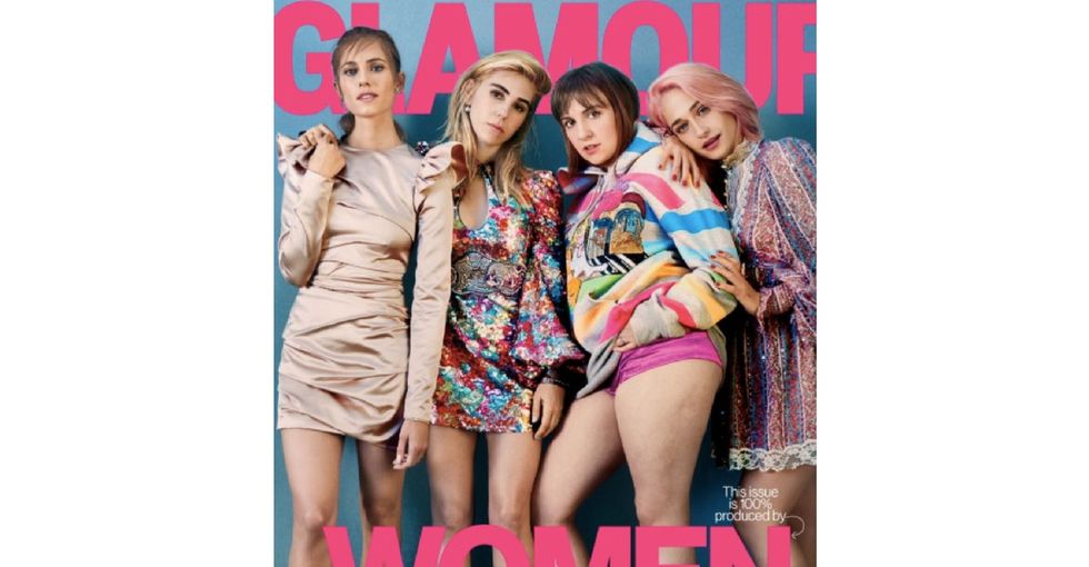 Lena Dunham is glad you can see her cellulite on Glamour magazine.