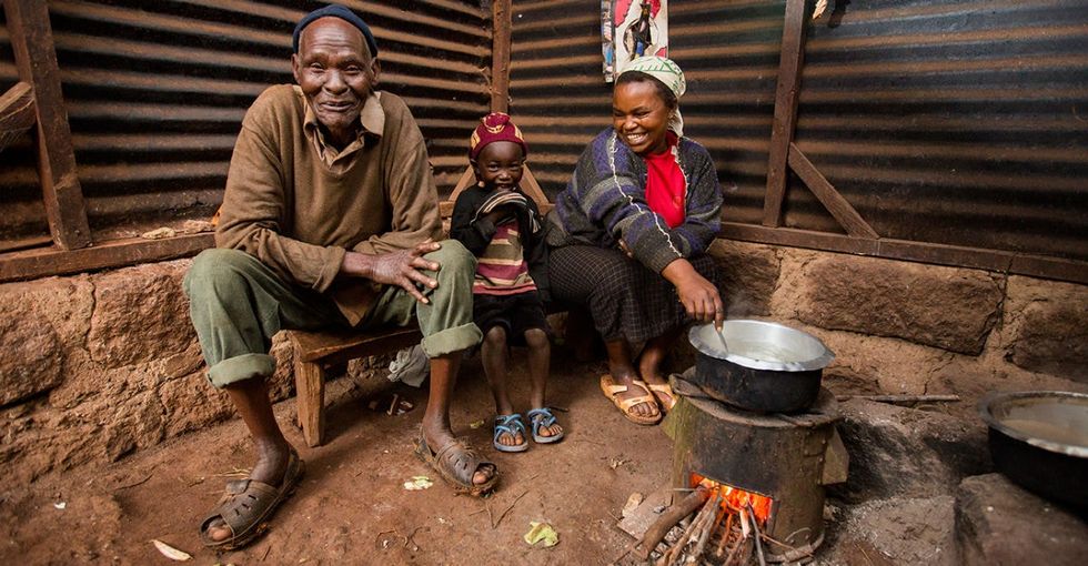 A before-and-after snapshot shows the incredible impact of clean cookstoves.