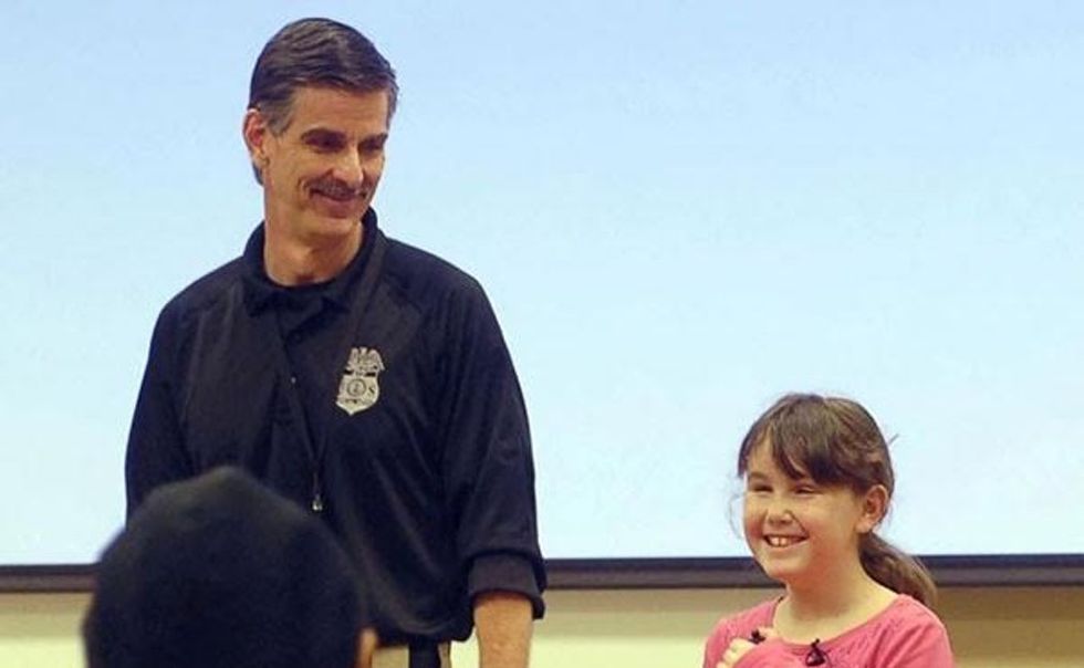 He wanted his blind daughter to be able to hunt Easter eggs. So he got creative.