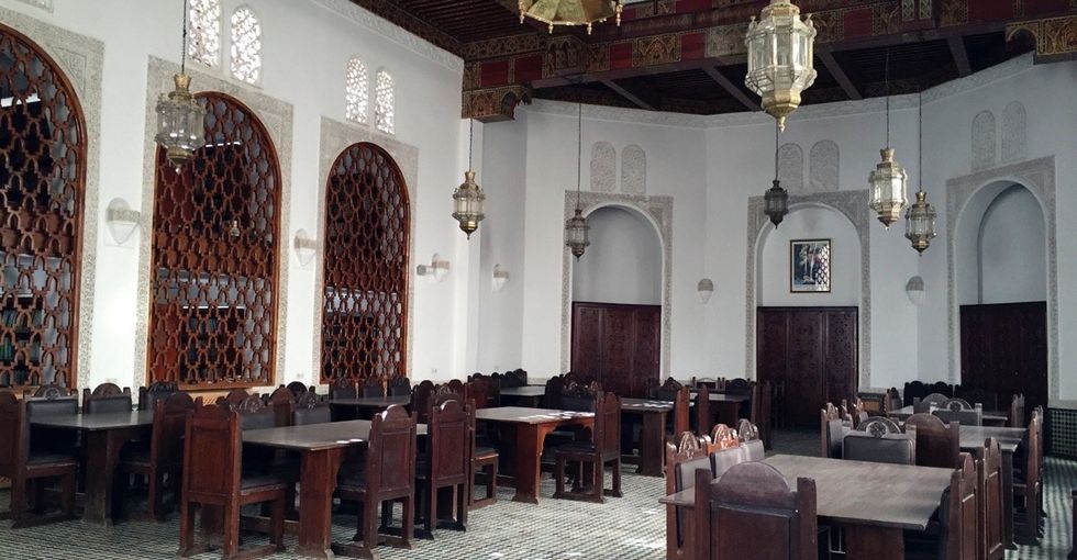 Add this library to your travel bucket list — because it's super old and super pretty.