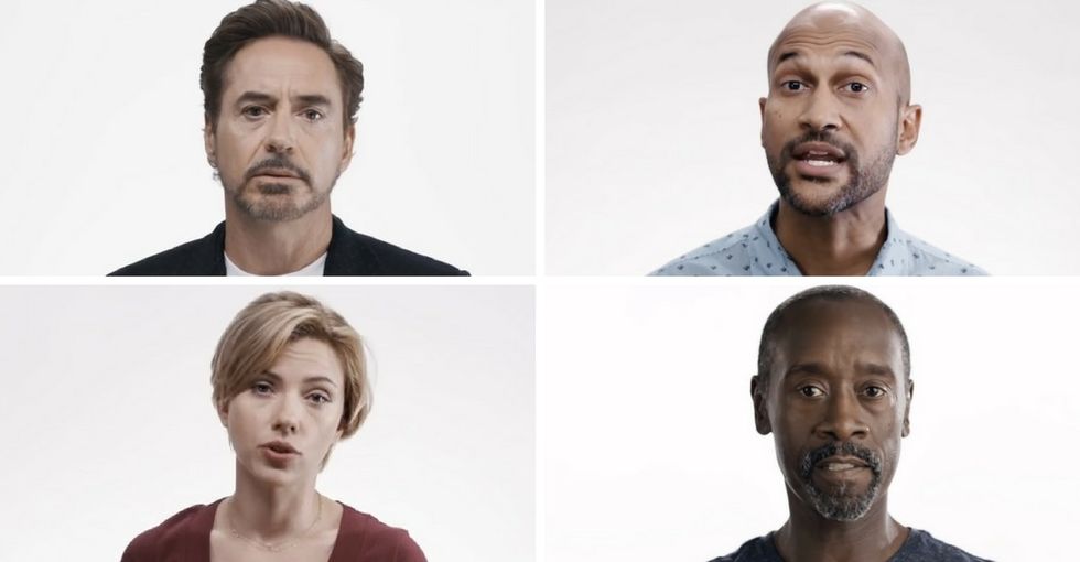 These Hollywood stars want you to help them 'Save the Day' this November.