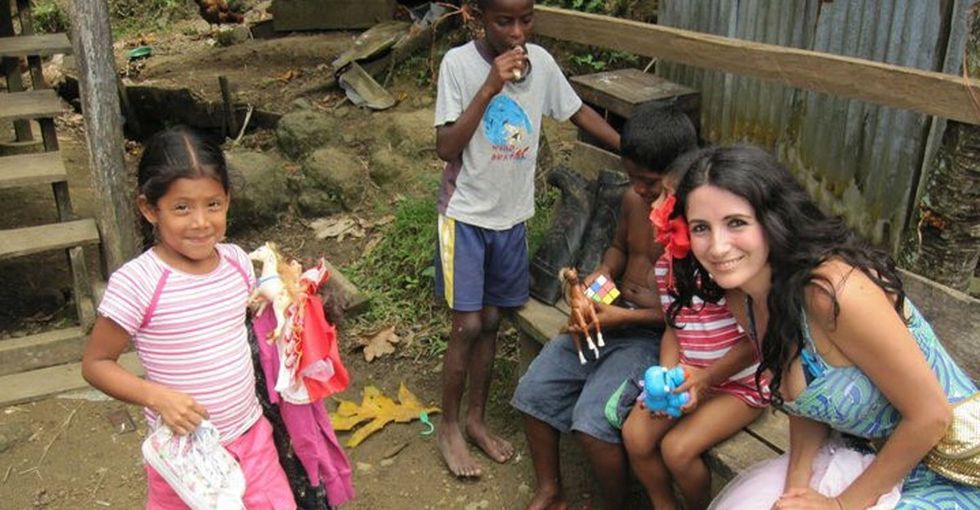 She found the perfect place for all of your discarded toys: in the hands of kids in need.