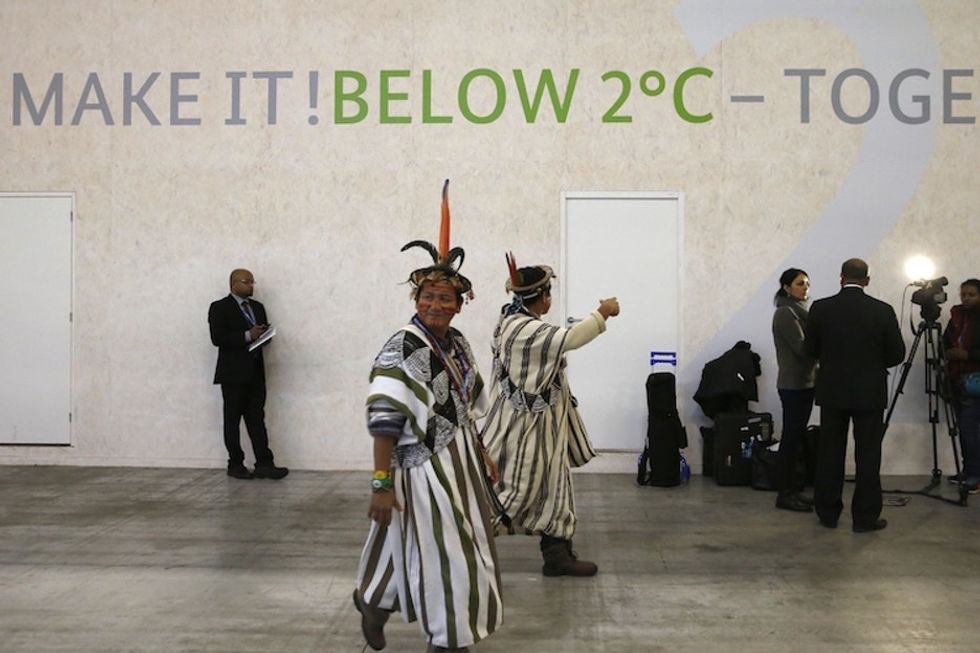 How a disagreement over human rights language almost derailed the climate change treaty.