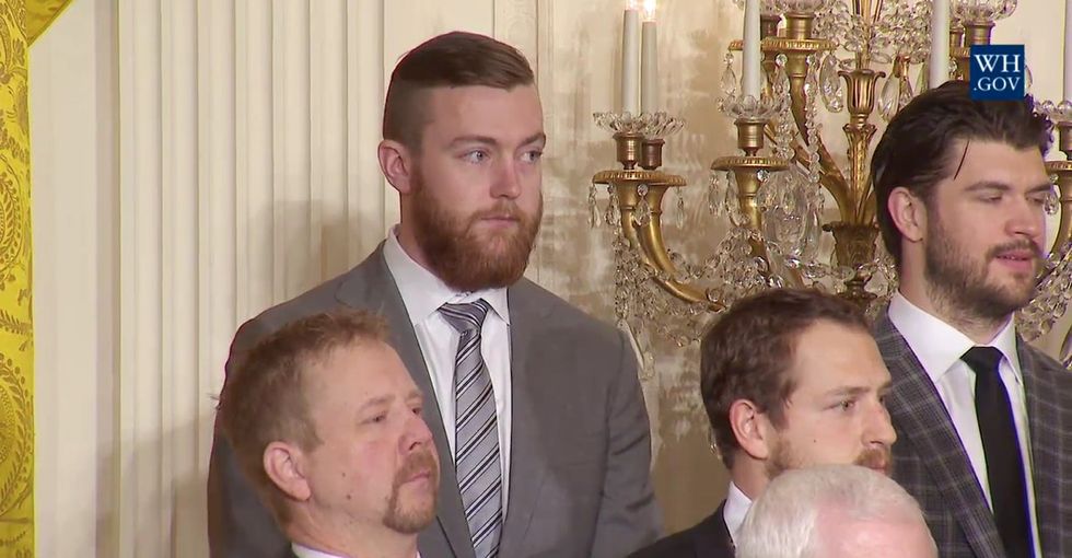 Ever heard of Chicago Blackhawks backup goalie Scott Darling? The president has.