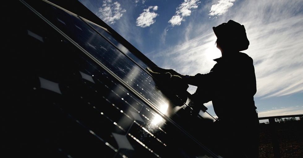 What happens to solar power when it isn't sunny? A simple question with an amazing answer.