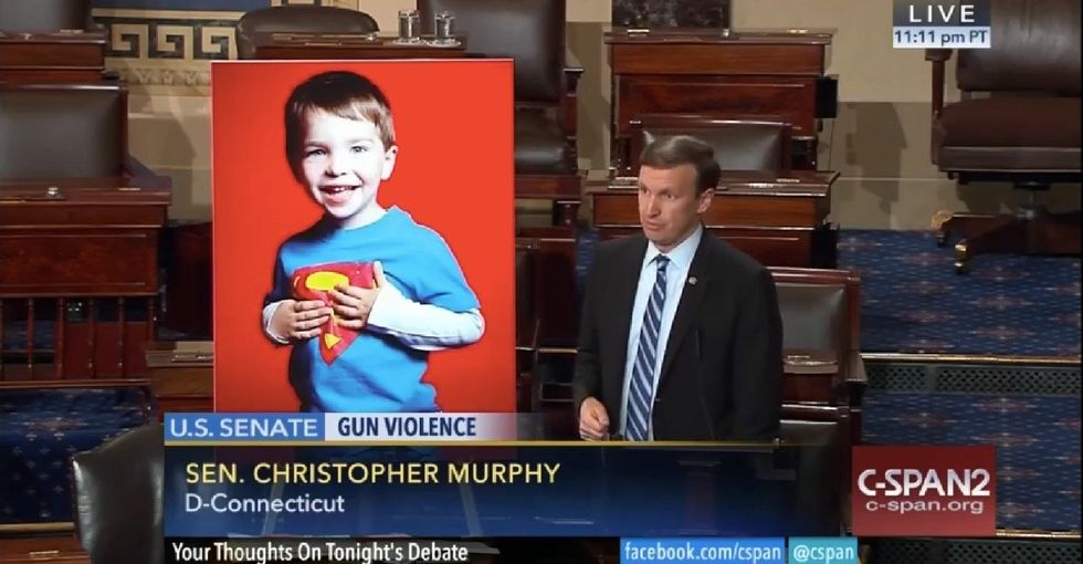 A U.S. senator's filibuster helped nudge the government toward action on gun control.