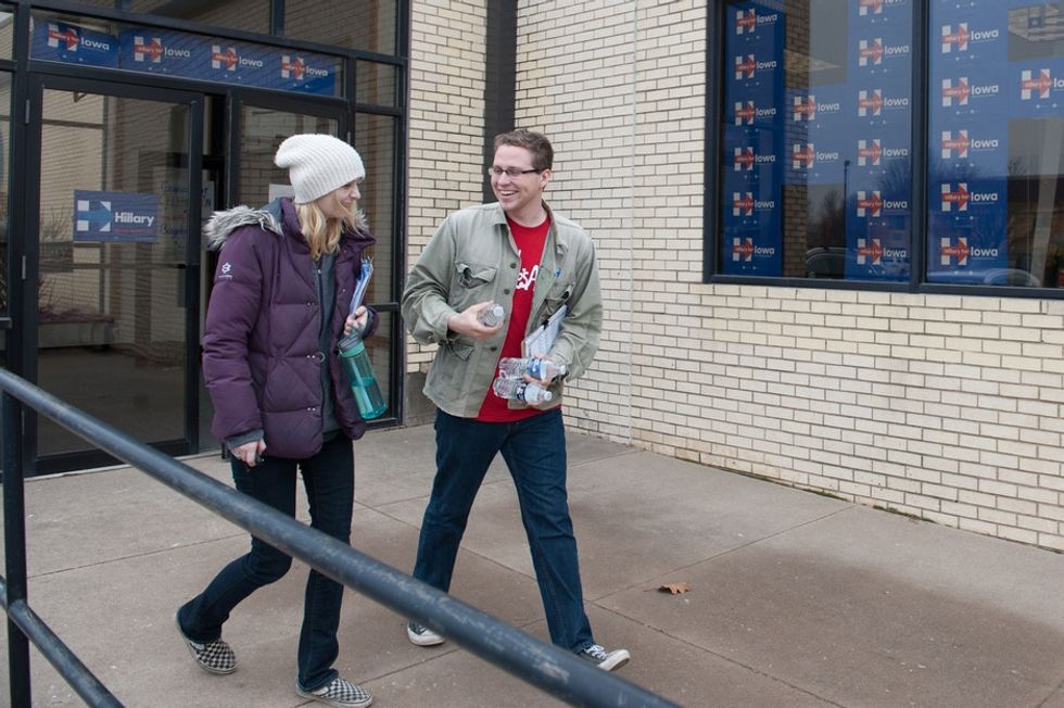 How door-to-door political campaigning restored my faith in humanity.