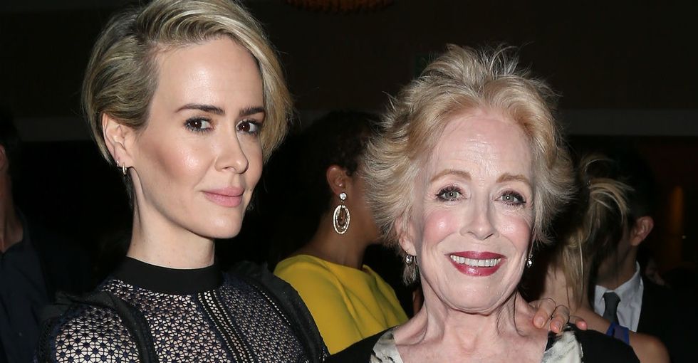 Sarah Paulson thought about not thanking her girlfriend at the Emmys. She's glad she did.