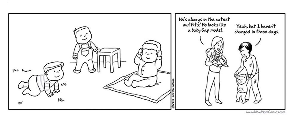 These 17 comics get real about what it feels like to be a new parent.