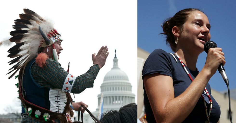 Shailene Woodley's Columbus Day arrest reminds us how Native Americans still need support.