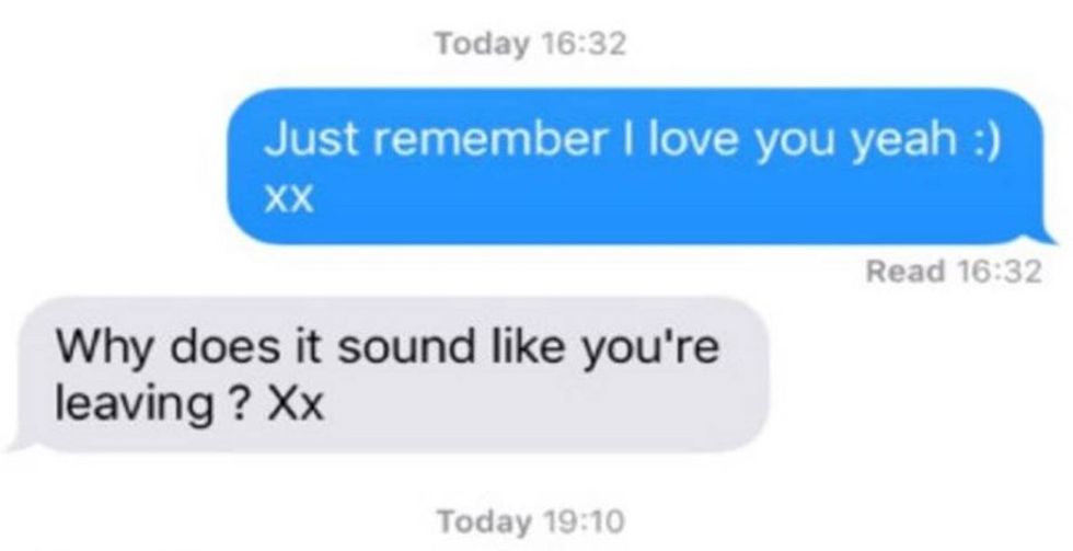 Incredibly moving last messages from loved ones.