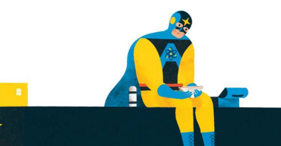 This adorable kids' book lets boys know tough guys have feelings, too.