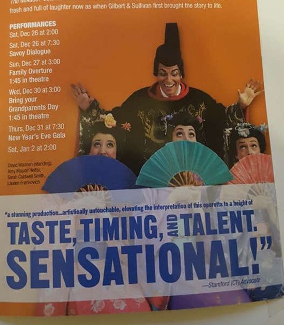 When a theater in New York sent out this racist flyer, few noticed until one woman gave them a call.