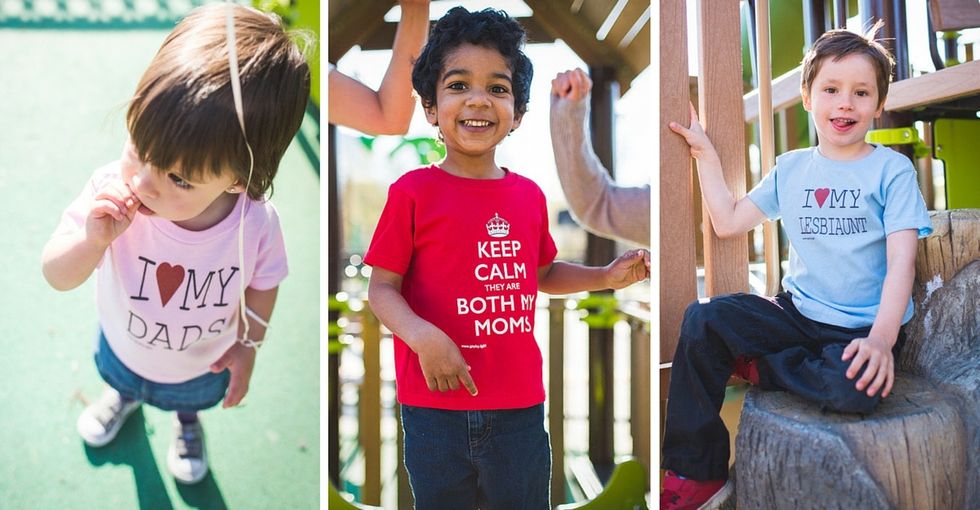 There's no wrong way to make a family. This clothing line gets that.