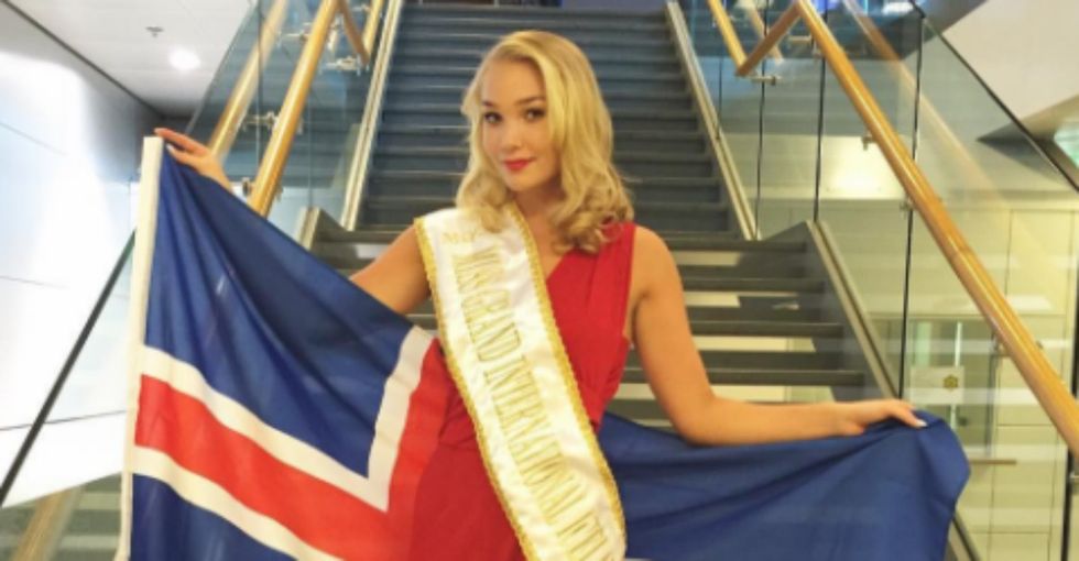 The internet loves Miss Iceland for quitting a beauty contest after getting fat-shamed.