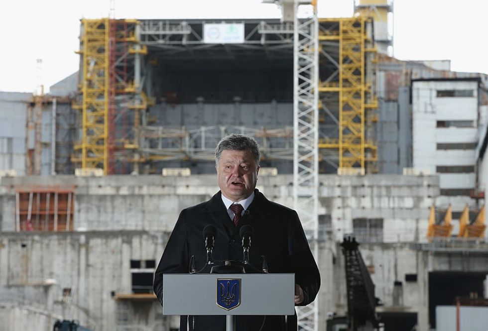 30 years after nuclear catastrophe, Chernobyl has a new energy mission.