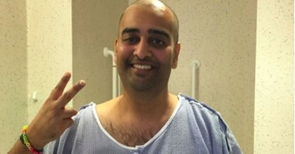 A stranger may help put an end to Sujith's cancer. It could even be you.