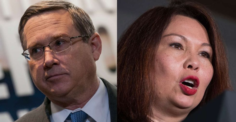 Outraged responses to Mark Kirk's racist jab at Tammy Duckworth are pouring in.