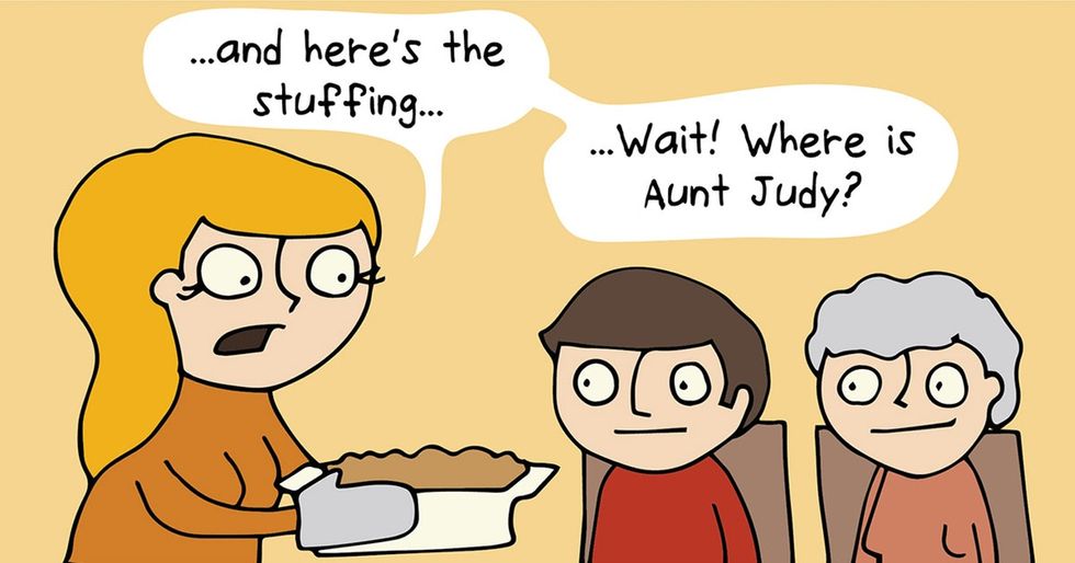 The comic that parents need to see before they embark on Thanksgiving.