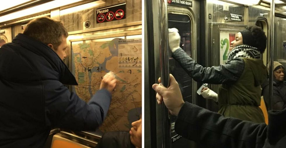 Why this Facebook post of New Yorkers removing anti-Semitic graffiti went viral.
