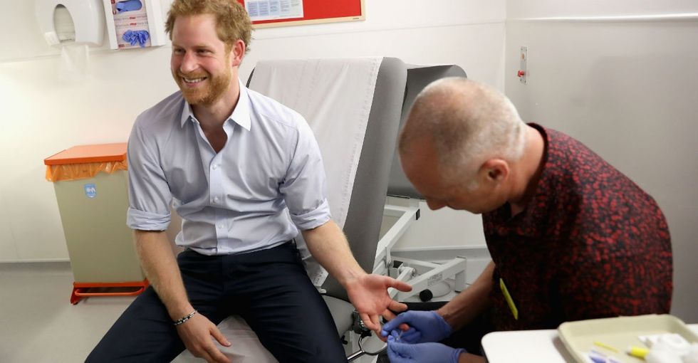 Prince Harry got tested for HIV. The video is refreshingly relatable.