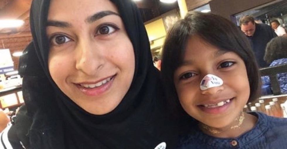 What a Muslim mom said to her daughter about the election — and what you can say, too.