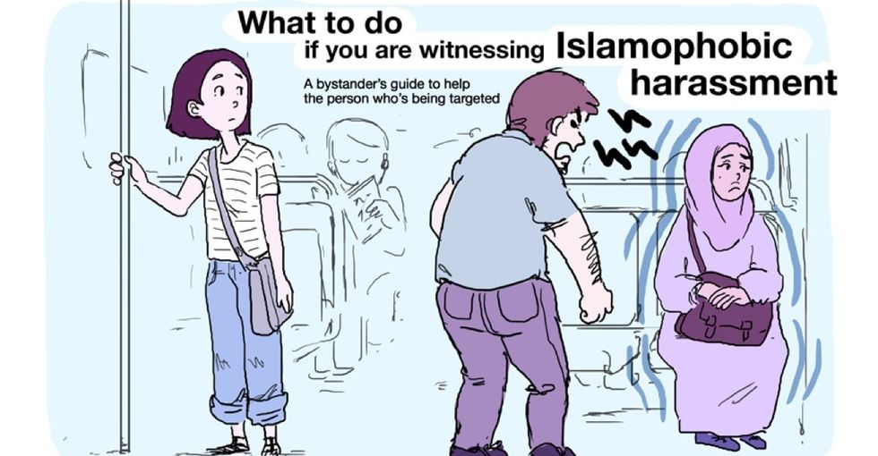 Remember this comic the next time you witness Islamophobia in public.