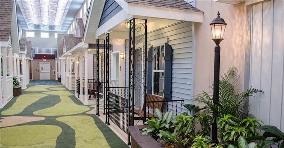 One man turned nursing home design on its head when he created this stunning facility