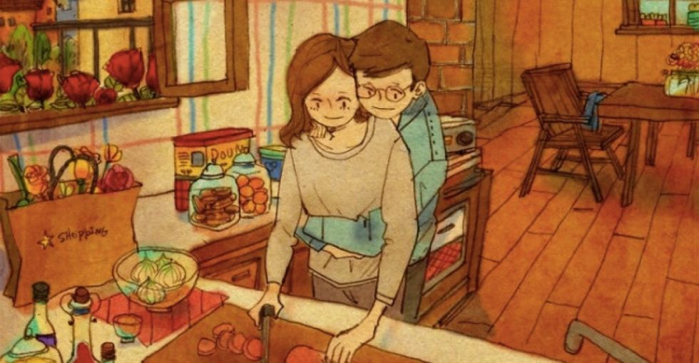 15 beautiful illustrations perfectly capture how it feels to be in love