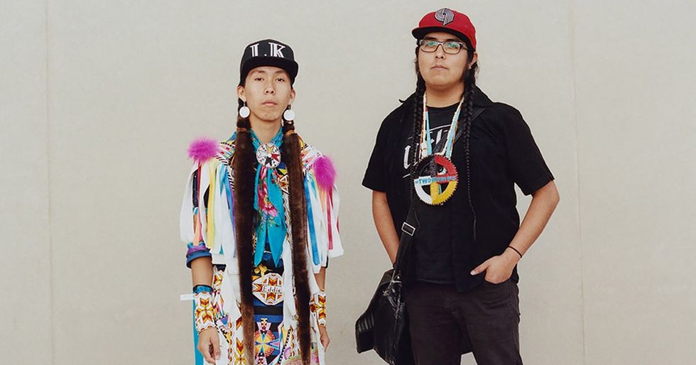 8 inspiring pics from two women on a mission to break Native American stereotypes.