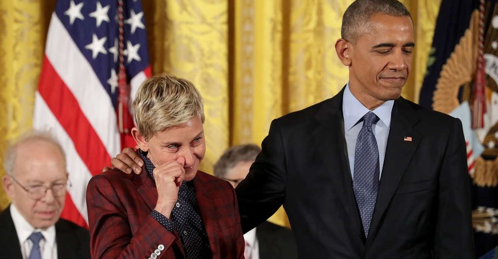 Why Ellen DeGeneres' Presidential Medal of Freedom matters now more than ever.