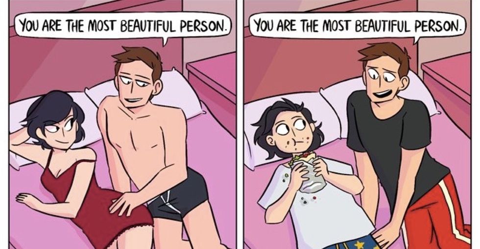 Do you know the difference between lust and love? These 4 endearing comics can help.