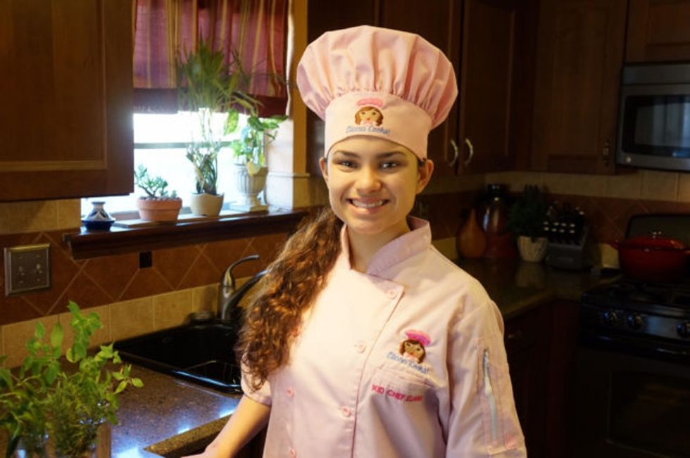 Kid Chef Eliana got her first set of knives at 8. Now 16, she’s building a cooking empire.