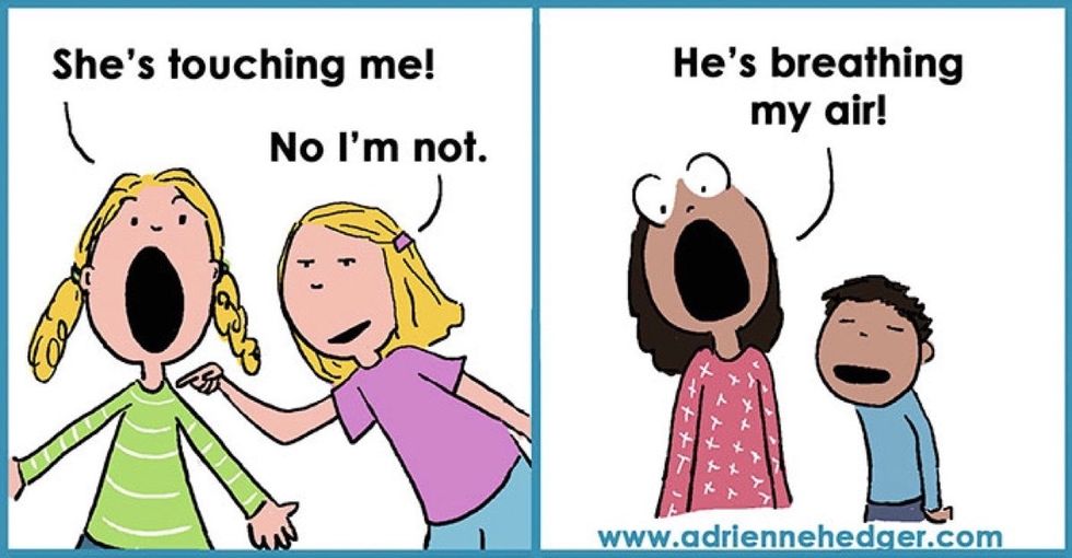 The reality of parenting, brought to life in these 13 funny illustrations.