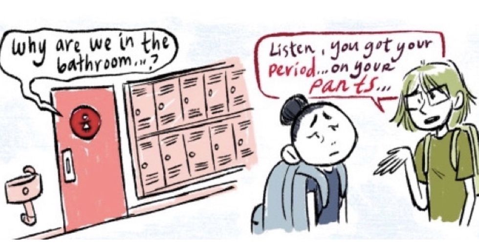 6 funny, painfully honest comics about periods that tell it like it is.