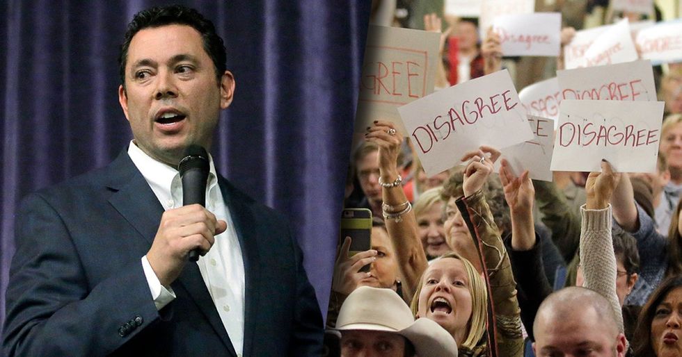 5 big moments from Jason Chaffetz's fiery town hall in deep-red America.