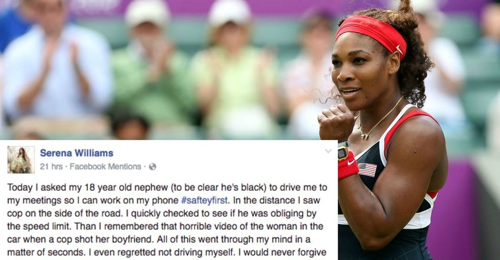 Serena Williams made a vital point about discrimination and the need to speak up.