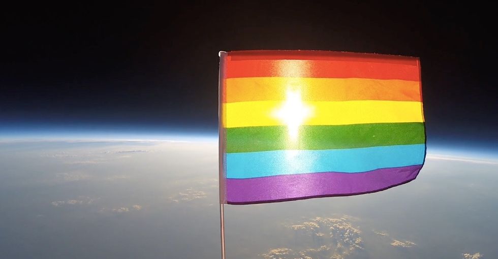Watch how this group declared outer space LGBTQ-friendly.