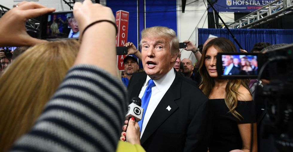 Donald Trump's major fat-shaming problem was on full display at the debate.
