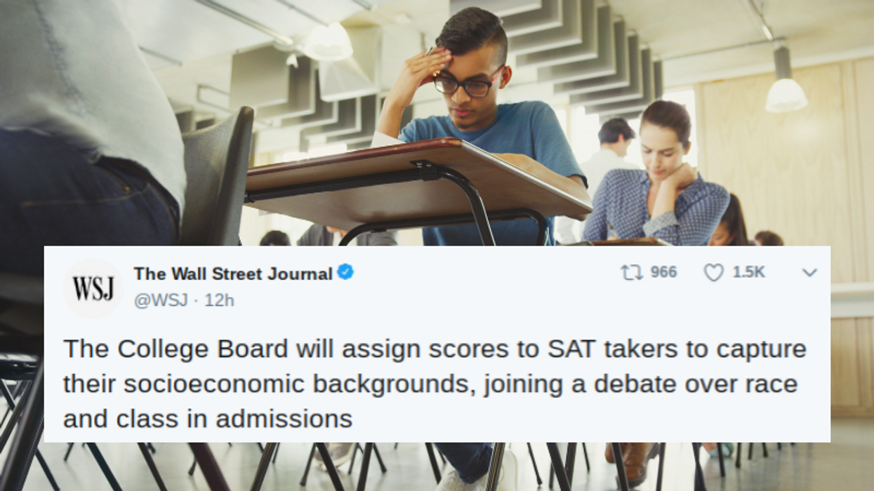 The Addition Of A Secret 'Adversity Score' To The SATs Has Ignited A Debate About Race And Class In College Admissions