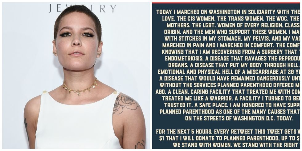 How one tweet by this pop star turned into a massive donation to Planned Parenthood.
