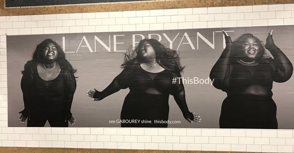 Gabourey Sidibe's reaction to seeing herself on a subway poster is awesome.