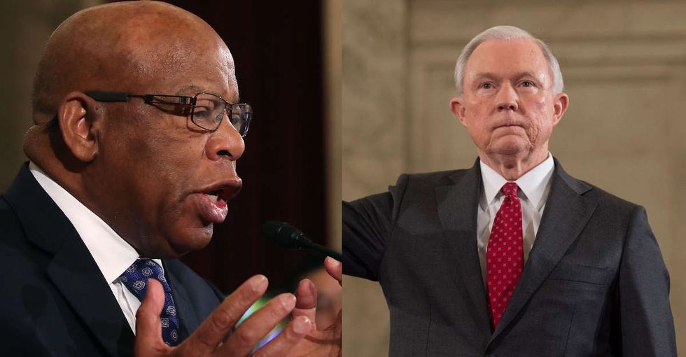 John Lewis testified against Jeff Sessions because he knows exactly what's at stake.