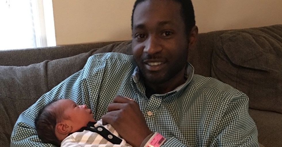 He was fired when he attended his son's birth. His community got fired up too.