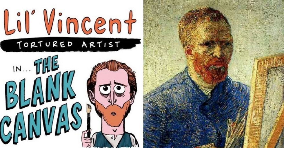 This colorful comic explores how Vincent van Gogh tackled one of his biggest fears.