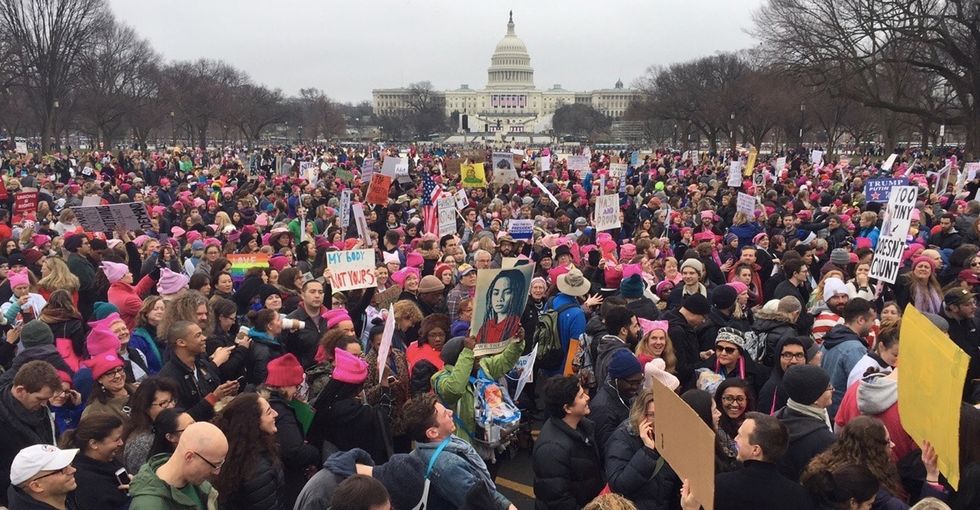 31 powerful reasons people are protesting at the Women's March.