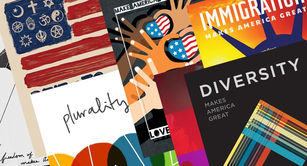 These visually stunning posters were designed to show what already makes America great.