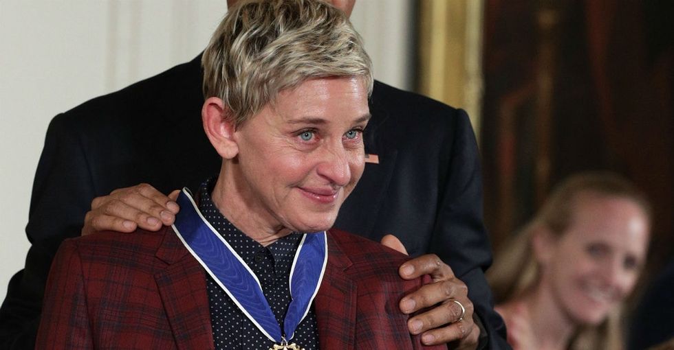 Ellen used 'Finding Dory' to send a vital message to Trump about immigration.