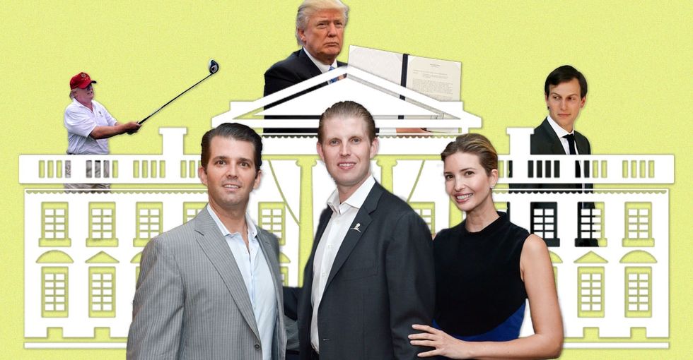 'The Trump Kids Go to Work with Dad: A White House Storybook.'