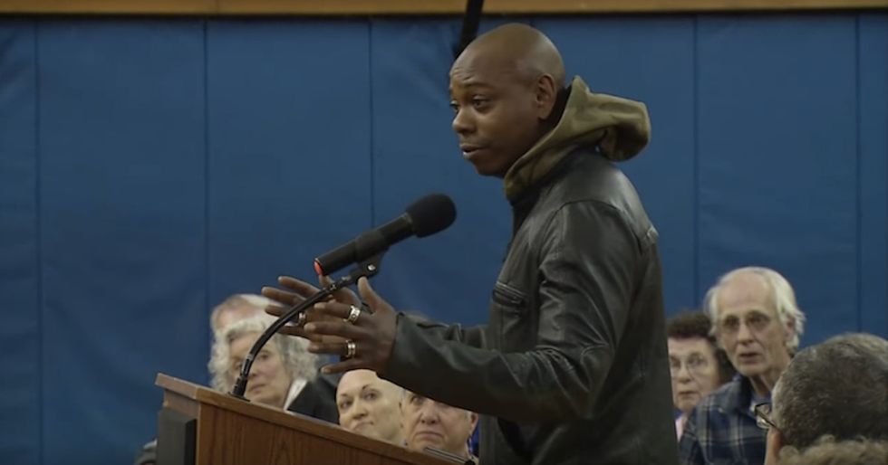 This important issue inspired Dave Chappelle to address his local city council.